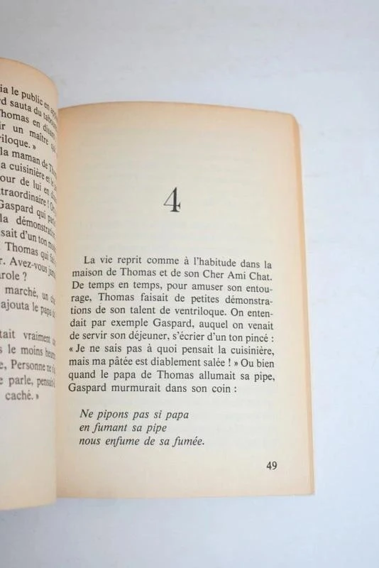 El gato que hablaba a pesar de él de Claude Roy – photo 3